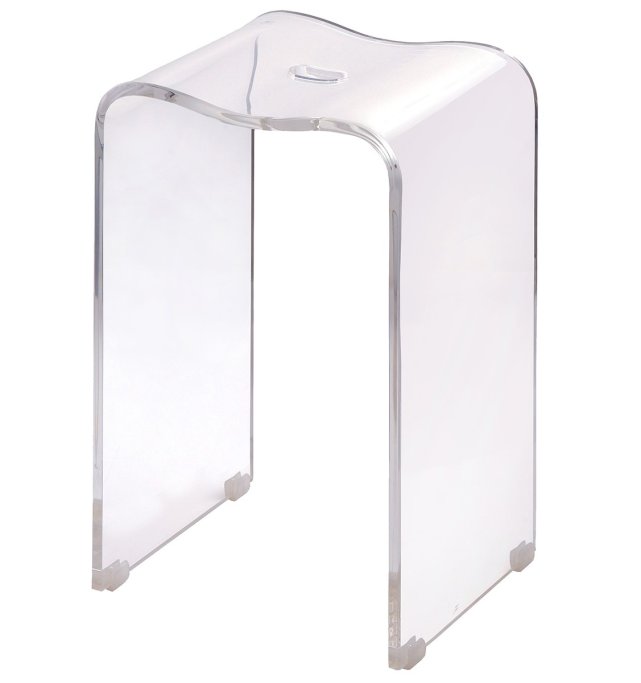 Esbada Taburet i plexiglas - klar