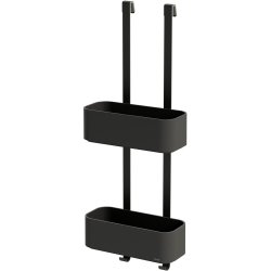 Shower Caddy 2 - Hylde til brusevg m. 2 rum - Sort eller Hvid