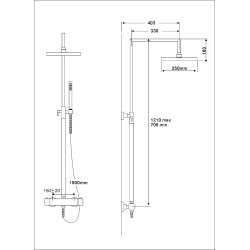 Cass�e Bruses�t 15459T - Lakeret messing