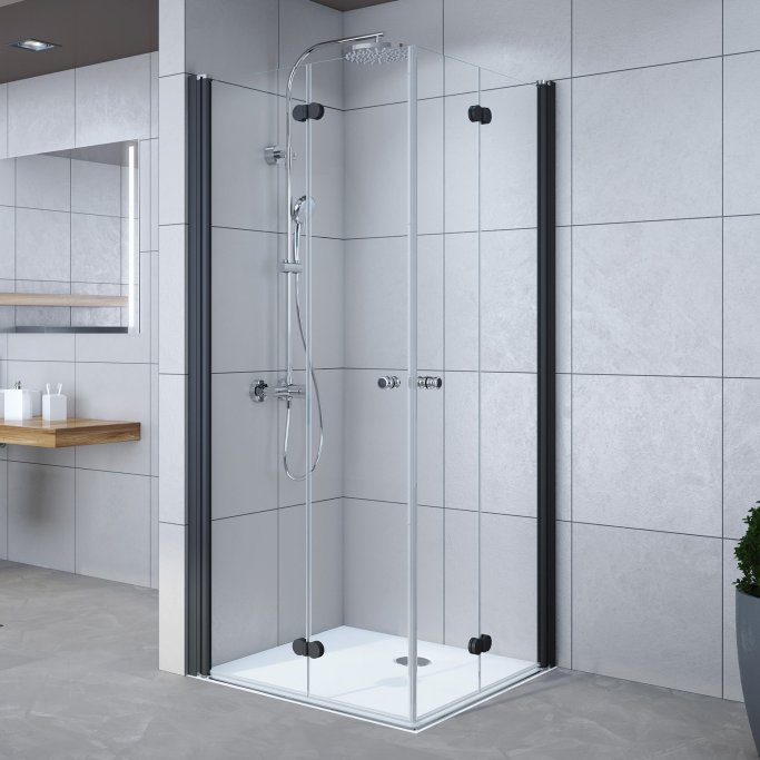 BREUER - BLACK EDITION - ELANA Komfort brusehjrne m. foldedre