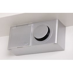 Scandic 80 cm spejlskab - LED armatur - Hvid Hjglans