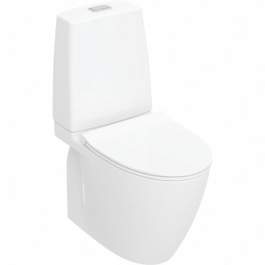 If� Spira Art 2.0 gulvtoilet skjult S-l�s, Rimfree & Turboflush, Inkl. s�de