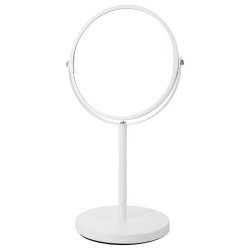 Coral - kosmetikspejl - Mat Hvid