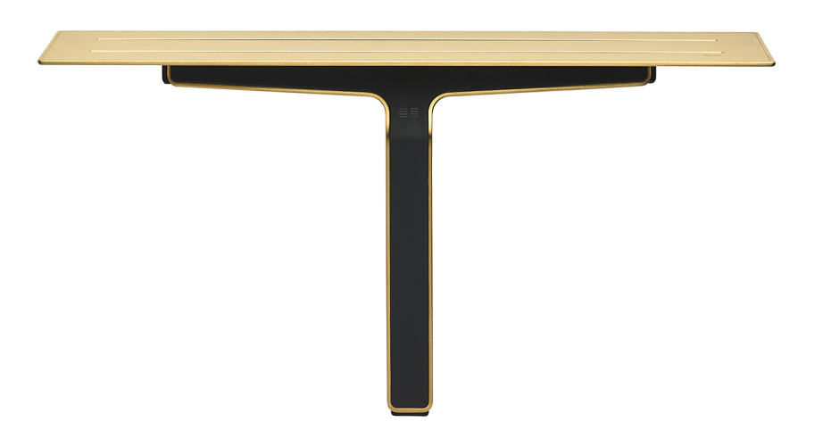 Unidrain Reframe - hylde m/bruseskraber - Messing