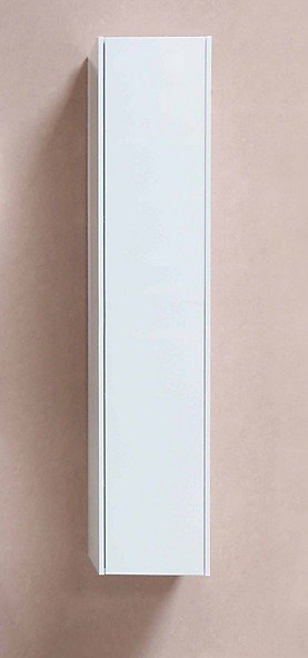 Proline Hjskab - med 1 lge - Push Open - Mat Hvid