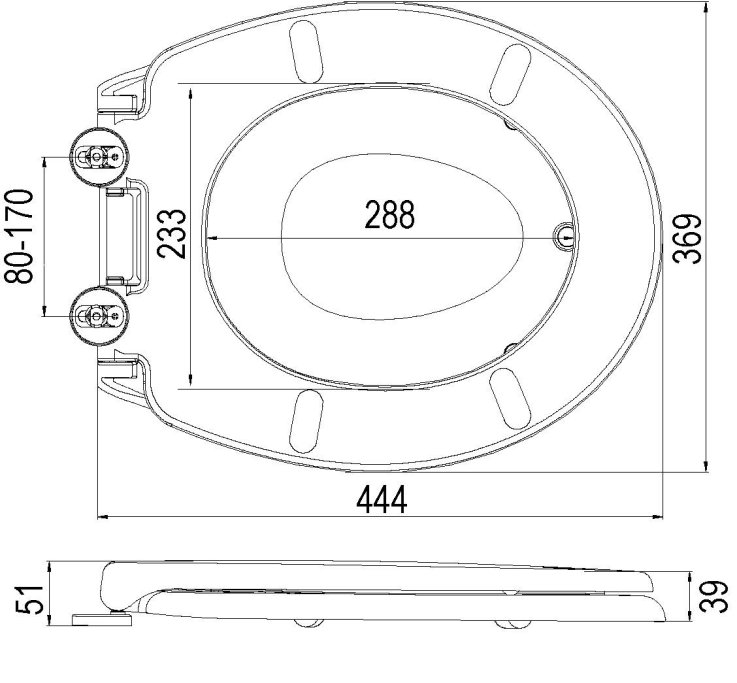 Junior toiletsde - Voksen og brnesde - Universal
