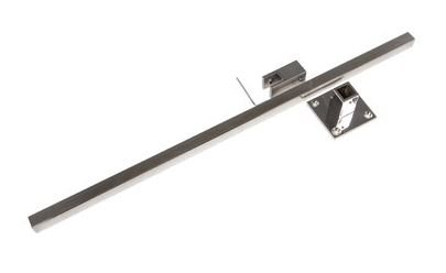 Firkantet loftbeslag til 8 mm glas