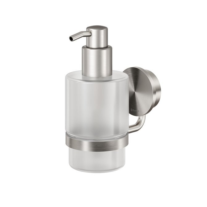 Geesa Opal  - Sbedispenser - Vghngt - Brushed Stainless Steel