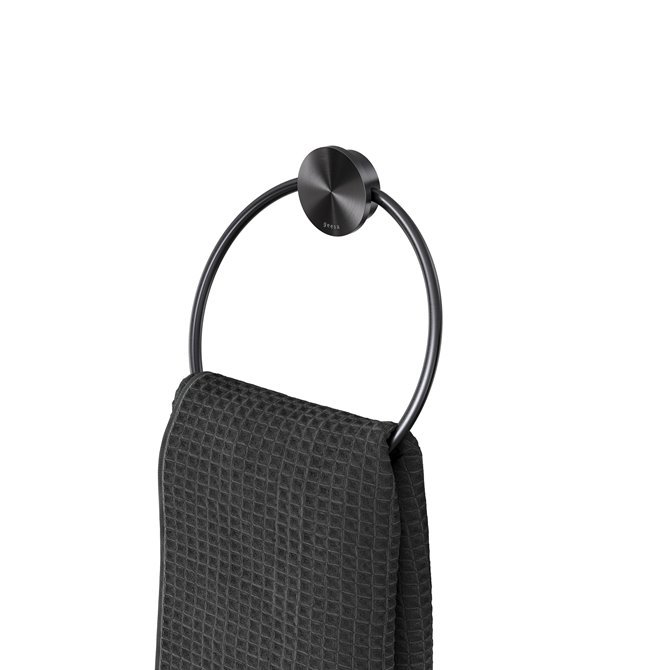 Geesa Opal  - Hndkldering - Brushed Metal Black