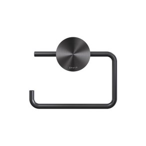 Geesa Opal  - Toiletpapirholder - Brushed Metal Black 