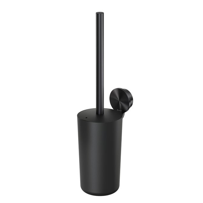 Geesa Opal  - Toiletbrste - Vghngt - Brushed Metal Black