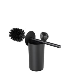 Geesa Opal  - Toiletbrste - Vghngt - Brushed Metal Black