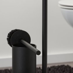 Brix- Toiletpapir / WC Brste holder - Sort