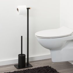 Brix- Toiletpapir / WC Brste holder - Sort