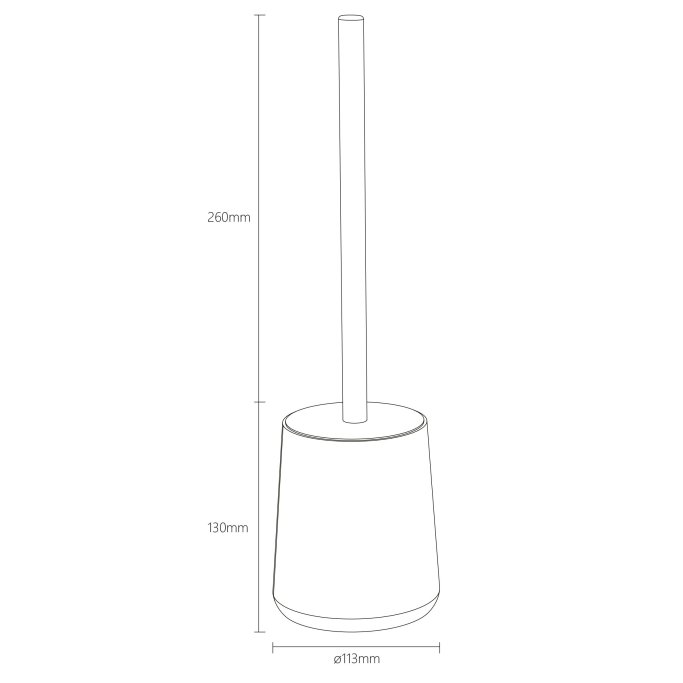 Earth - Toiletb�rste i Eg