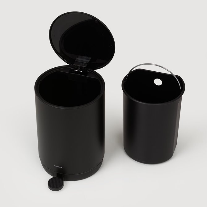 Mind Pedalspand -Sealskin - 5 liter - Mat sort