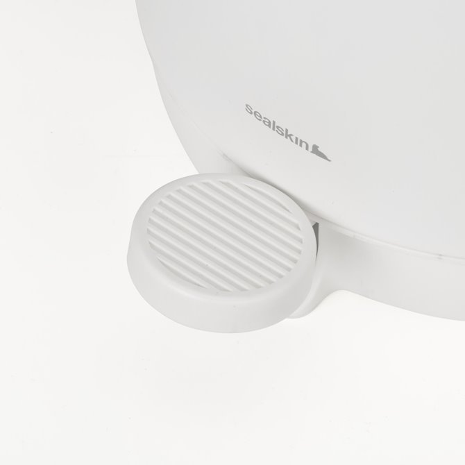 Mind Pedalspand -Sealskin - 5 liter - Mat hvid