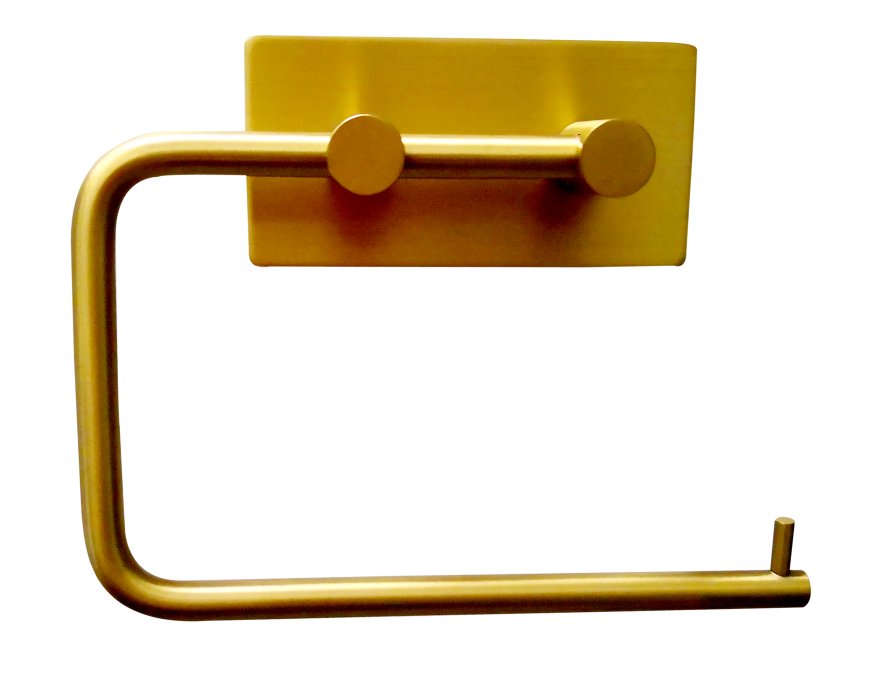 Brstet messing - Toiletpapirholder