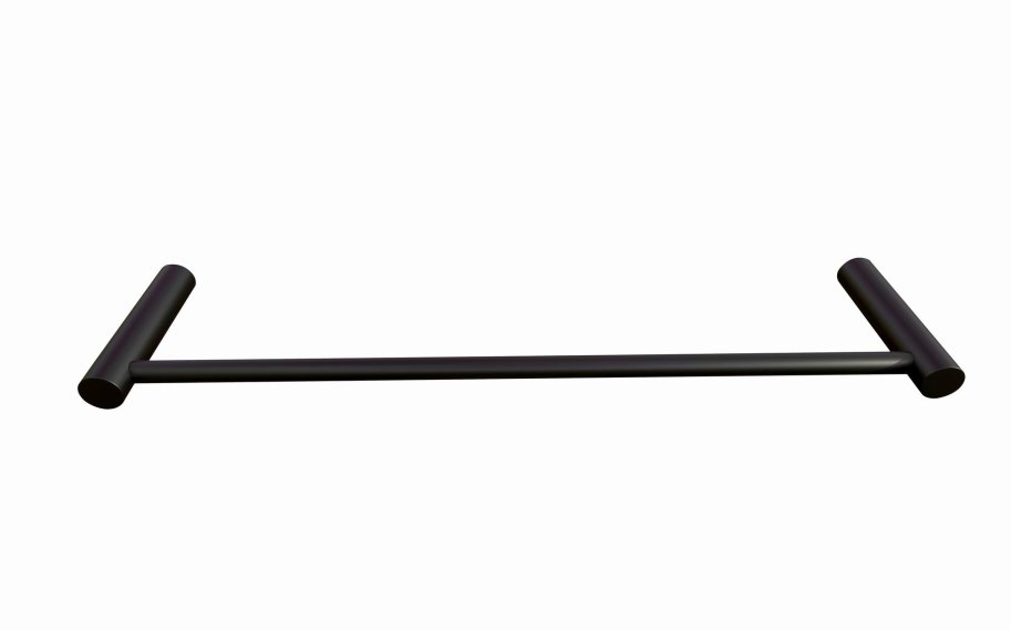 Mat sort - enkelt hndkldestang