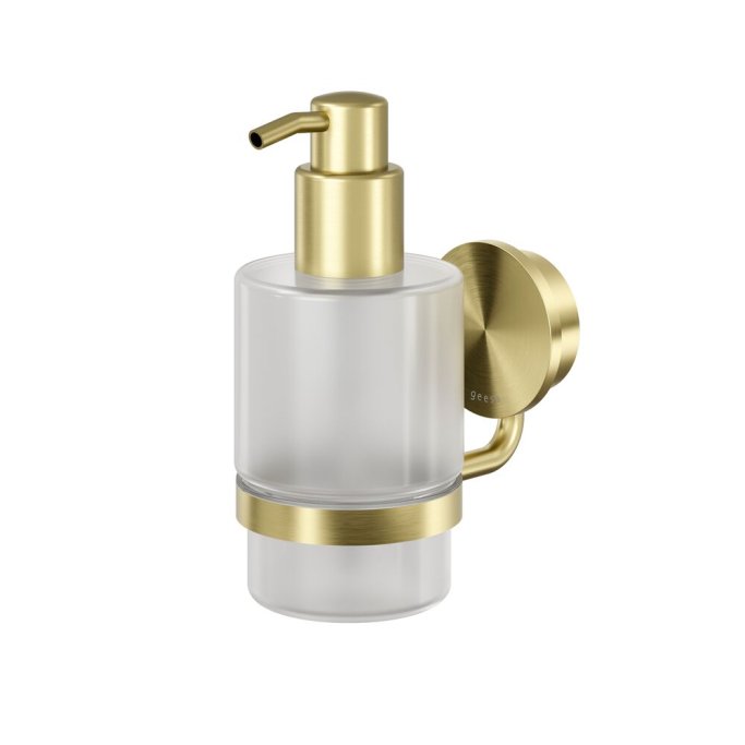 Geesa Opal  - Sbedispenser - Vghngt - Brushed Gold