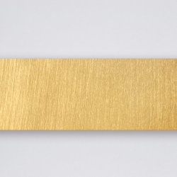 BREUER - ELANA 2.0  - Nichedr m. fast panel - Guld/Messing profiler - Klart Glas - Flere strrelser