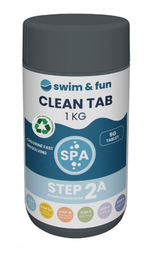 Spa Clean Tab 5g. - 1 kg - til Justering af pH-v�rdi