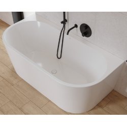 Crea - Back to Wall - fritstende badekar - 3 strrelser