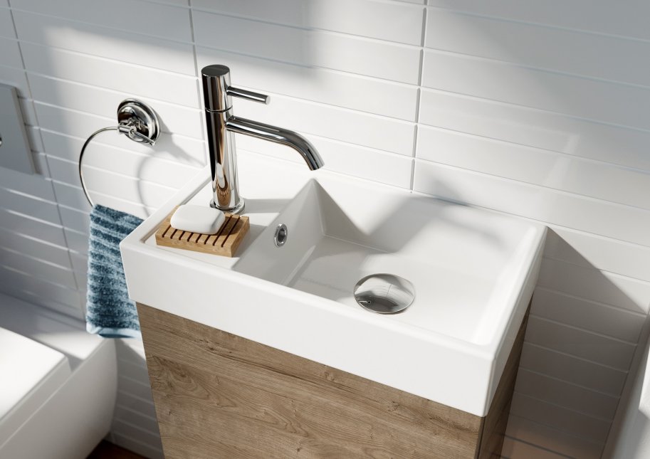 Elba - 40 cm Mbelst - 1 lge - 22 cm dyb - Eg