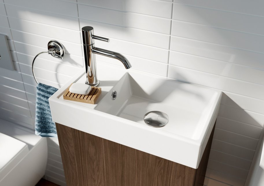 Elba - 40 cm Mbelst - 1 lge - 22 cm dyb - Valnd