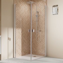 BREUER - ELANA 2.0 - Firkantet brusehjrne 2 dre - Firkantede profiler - Mange varianter