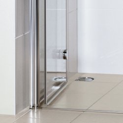 BREUER - BLACK EDITION - Komfort Brusehjrne - Foldedr med fast vg