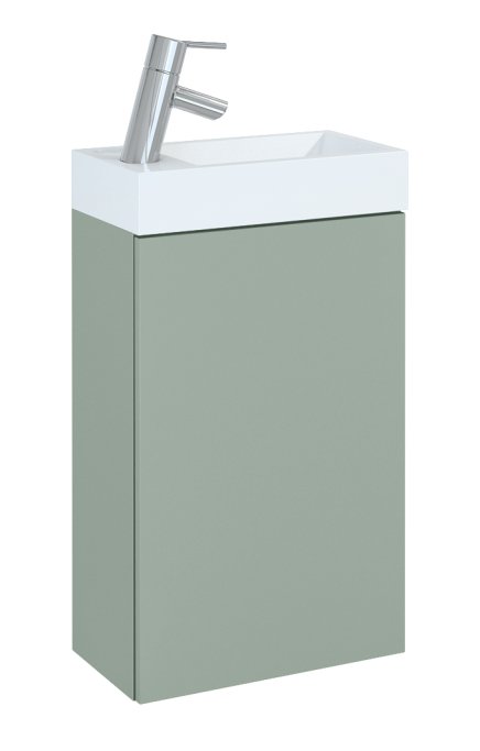 Elba - 40 cm Mbelst - 1 lge - 22 cm dyb - Fjordgrn