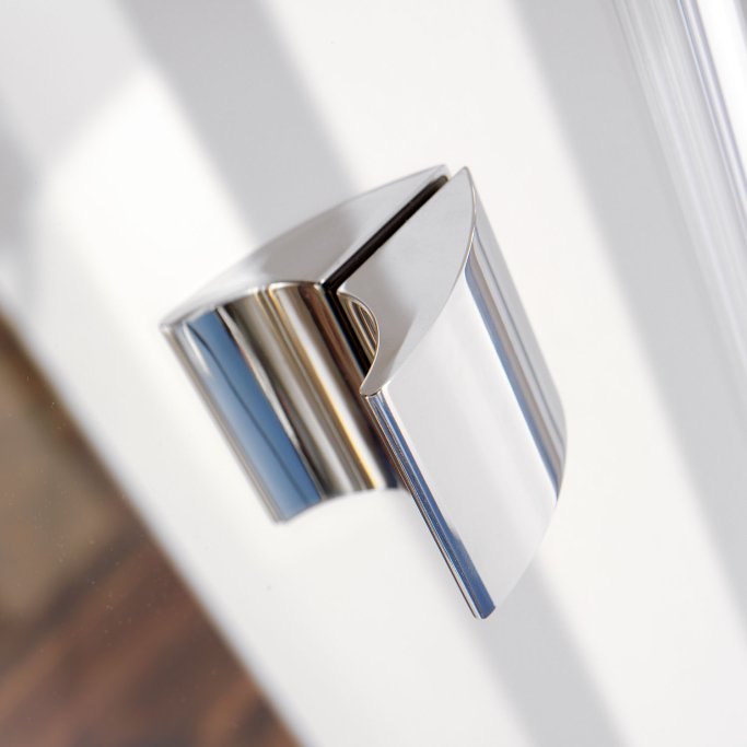 BREUER - Espira U-kabine - D�r med fast panel