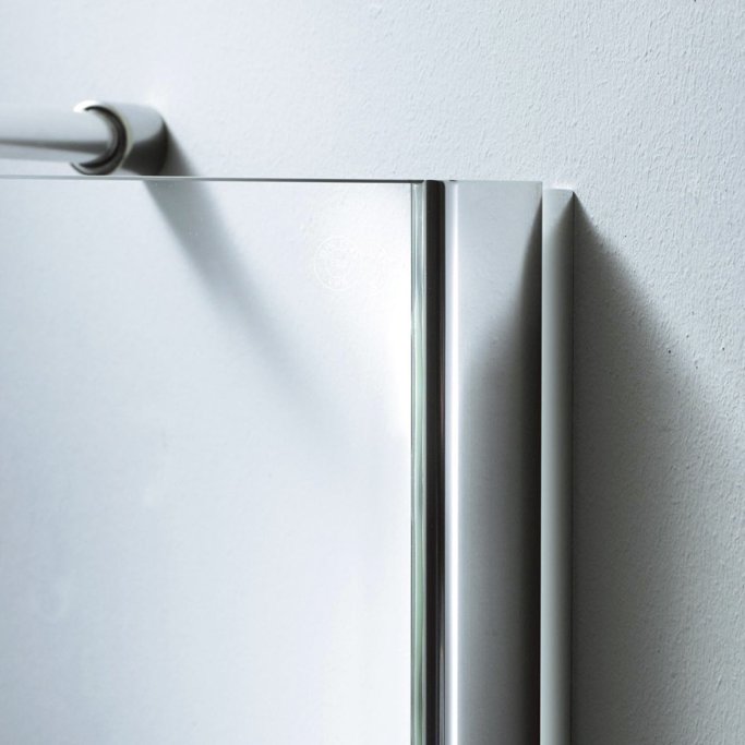 BREUER - Espira U-kabine - D�r med fast panel