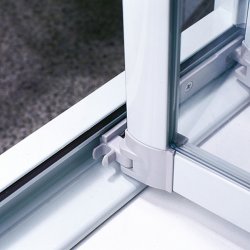 BREUER - Fara 4 - Foldedr til Niche - Klart Glas