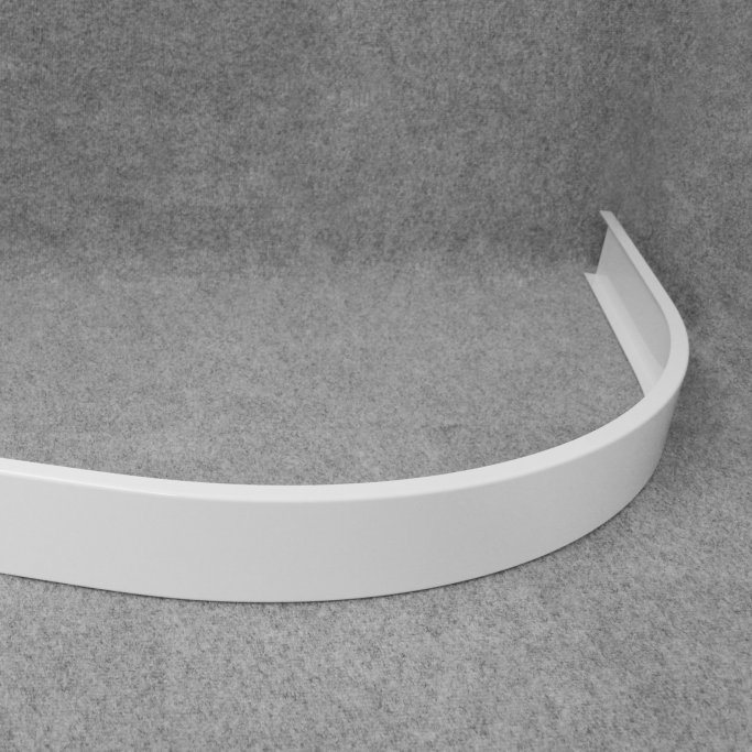 Breuer Alu. frontpanel til bundkar - Afrundet model - Radius 550