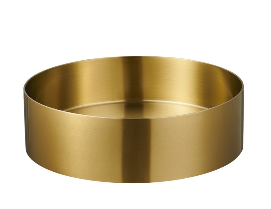 Grezzo stlvask - Brstet Messing 40 - Bordmontering