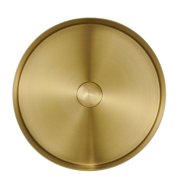 Grezzo stlvask - Brstet Messing 40 - Bordmontering