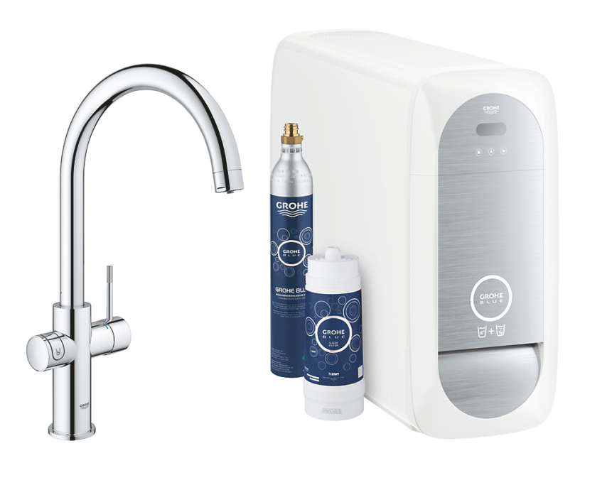 Grohe Blue - L-tud - med k�ler og danskvand