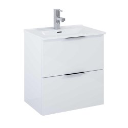 Ronda - 50 cm Mbelst - 2 skuffer - 36 cm dyb - Blank Hvid