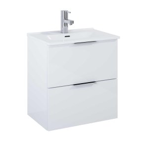 Ronda - 50 cm Mbelst - 2 skuffer - 36 cm dyb - Blank Hvid