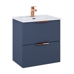 Ronda - 50 cm Mbelst - 2 skuffer - 36 cm dyb - Mat Marinebl