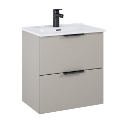 Ronda - 50 cm Mbelst - 2 skuffer - 36 cm dyb - Mat Rgfarve 