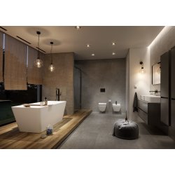 Clara  Fritstende badekar - 162x72 cm