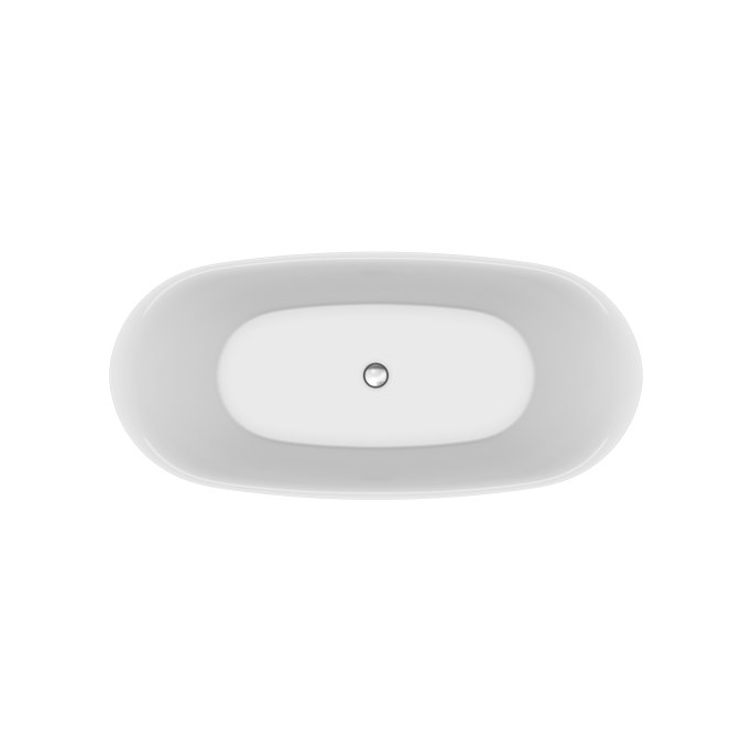 Isabella Fritstende badekar - 170x80 cm