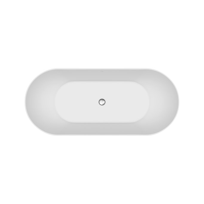 Sofia  Fritstende badekar - 180x80 cm