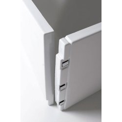 Lilly L-paneler - Front / Ende -rektangulr - Balneo