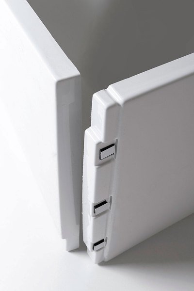 Lilly L-paneler - Front / Ende -rektangulr - Balneo