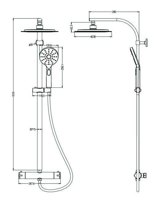 Madura Brusest - Sort - OUTLET