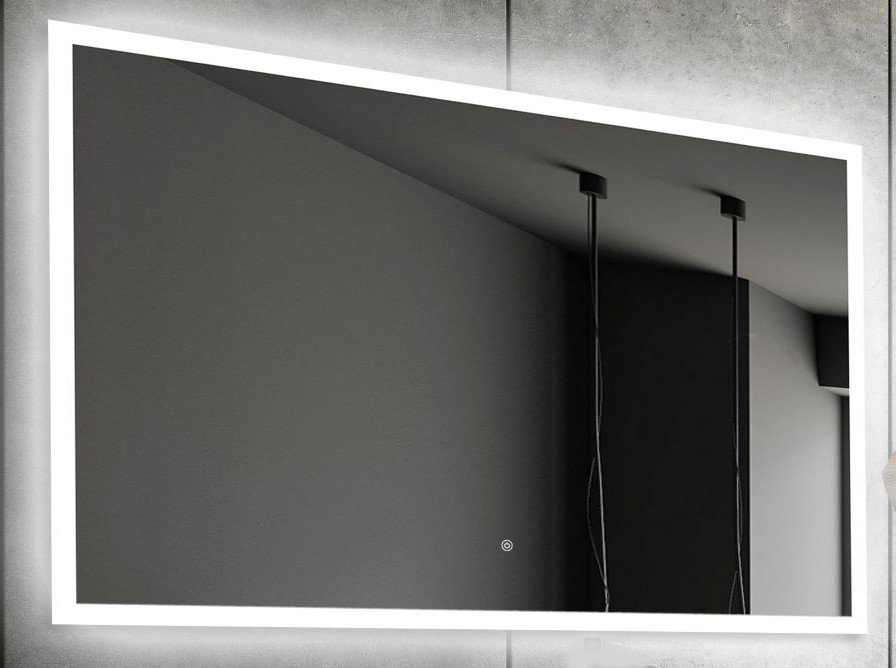 NY Mie 2 Spejl med LED front- og backlight, farveskift, dmpning - Mange strrelser